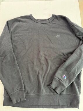 Champion Men's Crewneck Sweatshirt - Black